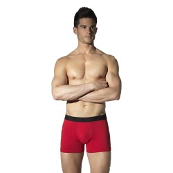 Boxershorts, Shorty der Marke HOM - Boxer Sunnydays rouge - Ref : 10138919 4063