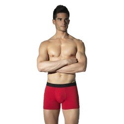 Boxershorts, Shorty der Marke HOM - Boxer Sunnydays rouge - Ref : 10138919 4063