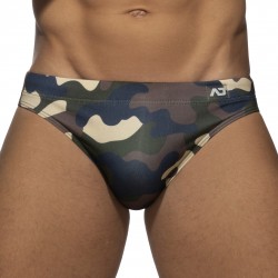  Slip de bain Basic camouflage - kaki - ADDICTED ADS097 C17 