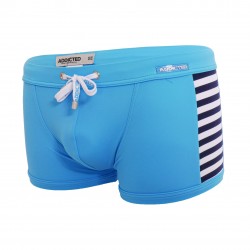 Swim Boxer colorato marinaio turchese - ADDICTED ADS107 C08