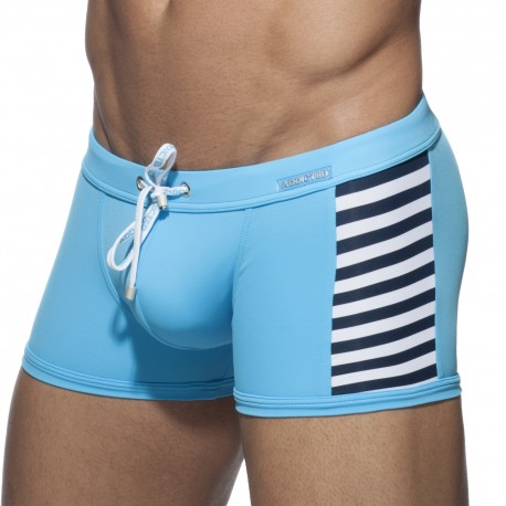 Swim Boxer colorato marinaio turchese - ADDICTED ADS107 C08