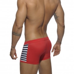  Boxer de bain Colored Sailor rouge - ADDICTED ADS107 C06 