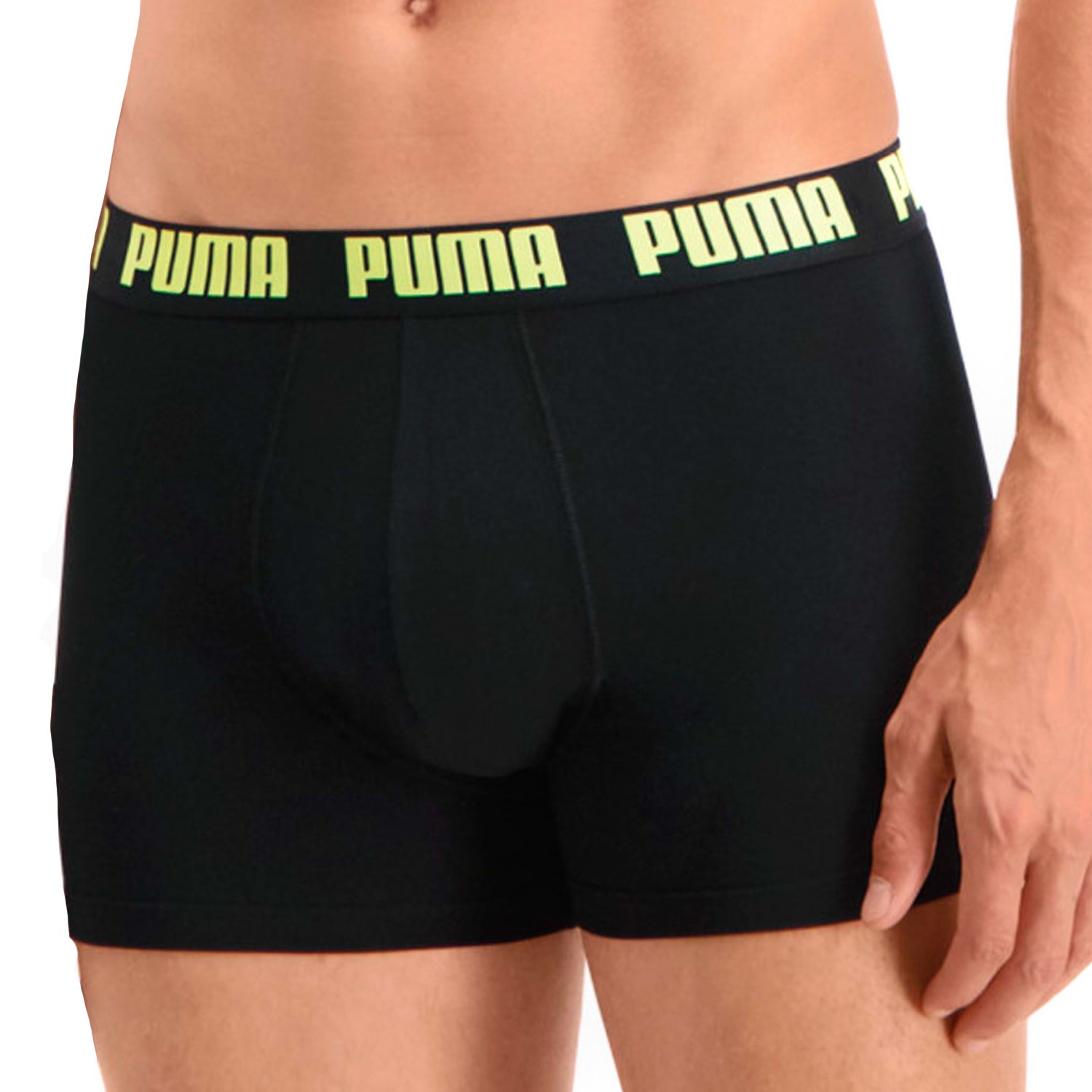 Boxer Basic - gris y negro (Set de 2) - Puma : venta de Shorts Boxe