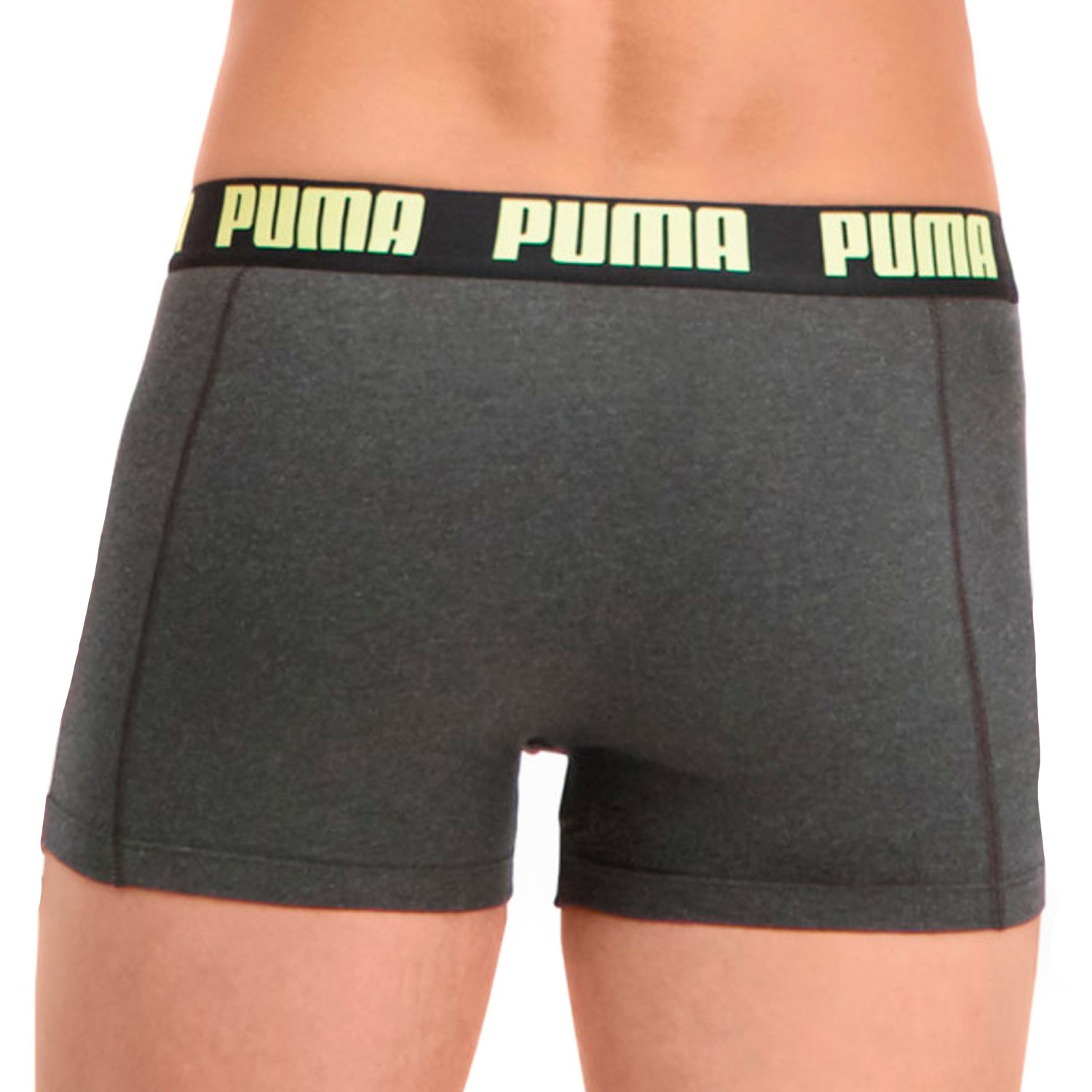 Boxer Basic - gris y negro (Set de 2) - Puma : venta de Shorts Boxe