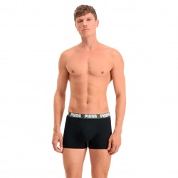  Boxer Basic - kaki et noir (Lot de 2) - PUMA 521015001-031 