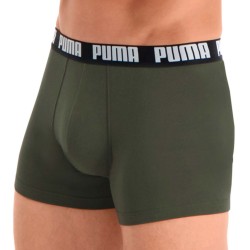  Boxer Basic - kaki et noir (Lot de 2) - PUMA 521015001-031 