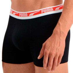  Boxer Multi logo - noir (Lot de 2) - PUMA 701213458-003 
