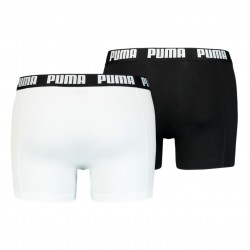  Lot de 2 boxeurs Basic - blanc et noir - PUMA 521015001-301 