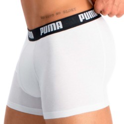  Basic Boxershorts 2er Pack - weiß und Schwarz - PUMA 521015001-301 