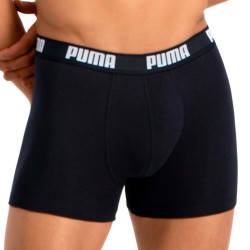  Basic Boxer Shorts 2 Pack - white and black - PUMA 521015001-301 