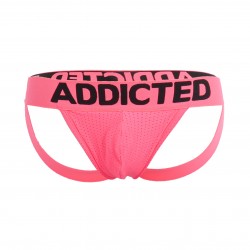  Jockstrap RingUp mesh - jaune fluo - ADDICTED AD954-C34 