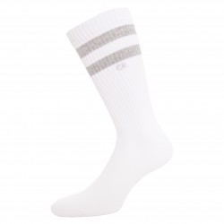  Lot de 2 paires de chaussettes rayées - blanc - CALVIN KLEIN 701218711-004 