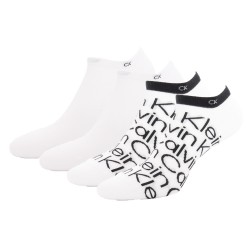 Socquettes avec logo Calvin Klein - blanc (Lot de 2)