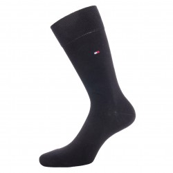  Lot de 2 paires de chaussettes écossais - gris & noir - TOMMY HILFIGER 100001495-021 