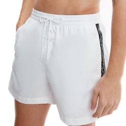  Short de bain Medium Drawstring-Nos - blanc - CALVIN KLEIN KM0KM00741-YCD 