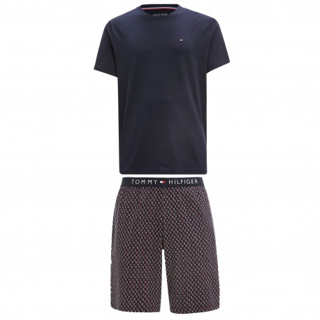 Pyjama Original en jersey à manches courtes - bleu marine foncé - TOMMY HILFIGER UM0UM02319-0K0 Pyjama Original en jersey à manches courtes - bleu marine foncé - TOMMY HILFIGER UM0UM02319-0K0