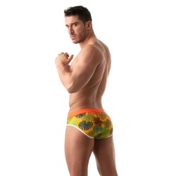  Floral Swim Brief - yellow - TOF PARIS TOF191J 