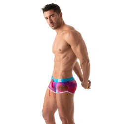  Boxer de bain Floral - rose - TOF PARIS TOF192P 