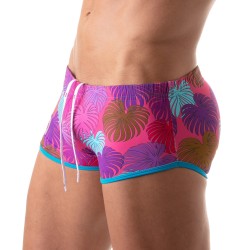  Boxer de bain Brazilian Floral - rose - TOF PARIS TOF195P 