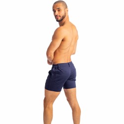  Tennis Shorts - Bleu Marine - L'HOMME INVISIBLE HW158-TNS-049 