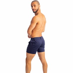  Tennis Shorts - Navy - L'HOMME INVISIBLE HW158-TNS-049 