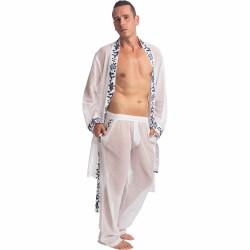  Santorini - Peignoir Kimono - L'HOMME INVISIBLE HW140-SAN-002 