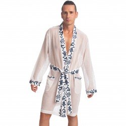  Santorini - Peignoir Kimono - L'HOMME INVISIBLE HW140-SAN-002 