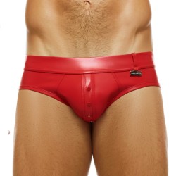  Leather Legacy brief - red - MODUS VIVENDI 11116-RED 