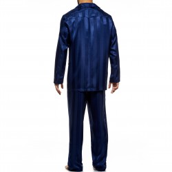  Pyjama Bourgeois - bleu - MODUS VIVENDI BA2252-BLUE 
