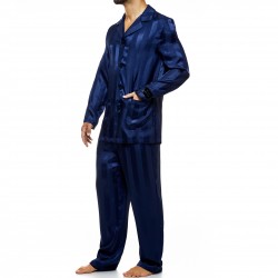  Pyjama Bourgeois - bleu - MODUS VIVENDI BA2252-BLUE 