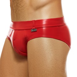  Leather Legacy brief - rojo - MODUS VIVENDI 11116-RED 