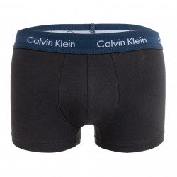  Juego de 3 boxers de cintura baja Cotton Stretch - cinturón azul, najanra y caqui - CALVIN KLEIN U2664G-1TU 