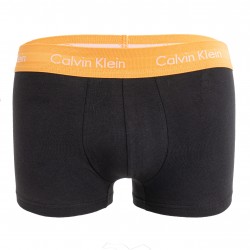  Set of 3 boxers low waist Cotton Stretch - belt orange, blue and khaki - CALVIN KLEIN U2664G-1TU 