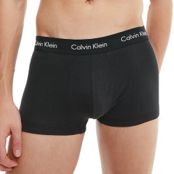  Juego de 3 boxers de cintura baja Cotton Stretch - azul, negro y blanco - CALVIN KLEIN U2664G-1WC 