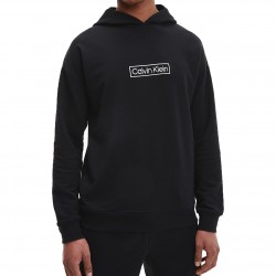  Sudadera de estar por casa con capucha Reimagined Heritage - negro - CALVIN KLEIN NM2270E-UB1 