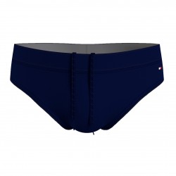  Bañador slip liso hecho de nailon reciclado Tommy - navy - TOMMY HILFIGER UM0UM02102-DW5 