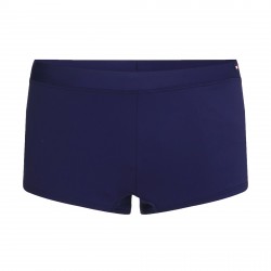  Boxer de bain uni en nylon recyclé à cordon - bleu marine foncé - TOMMY HILFIGER UM0UM02101-DW5 