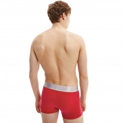  Pack de 3 bóxeres Steel Cotton - gris, rojo y azul - CALVIN KLEIN NB3130A-109 