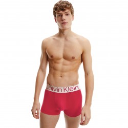  3er-Pack Boxershorts Steel Cotton - grau, rot und blau - CALVIN KLEIN NB3130A-109 