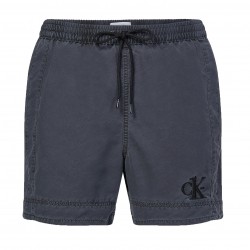  Bañador de largo medio con cordón Authentic - gris - CALVIN KLEIN KM0KM00742-BEH 