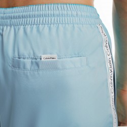  Pantalones cortos de baño con cordón Calvin Klein - azul - CALVIN KLEIN KM0KM00700-CYR 
