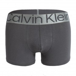  Boxer aderenti in confezione da 3 Steel Cotton - grigio, rosso e blu - CALVIN KLEIN NB3130A-109 