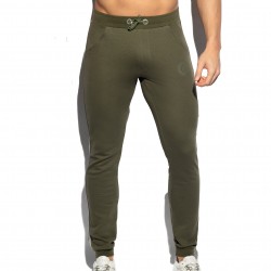  Pantalon sport FIT TAPE - kaki - ES COLLECTION SP209-C12 