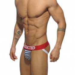  Jock Sailor Stripes - marine -  AD512 C09 