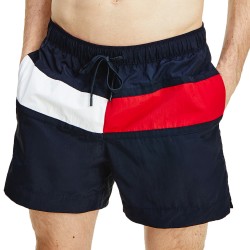  Short de bain mi-long colour block - bleu marine foncé - TOMMY HILFIGER *UM0UM02055-DW5 