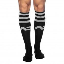  Chaussettes longues AD - noir - ADDICTED AD382-C10 