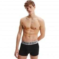  Boxer Calvin Klein Steel Cotton - grey black white (Set of 3) - CALVIN KLEIN *NB3130A-MPI 