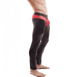  Leggins Clubwear Poison - black and red - WOJOER 377T269-SR 