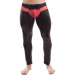  Leggins Clubwear Poison - nero e rosso - WOJOER 377T269-SR 