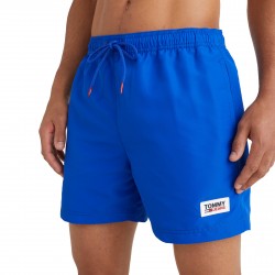  Mid-length swim shorts with drawstring Tommy Jeans - blau - TOMMY HILFIGER UM0UM02478-C66 